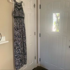 ☀️ Maxi Dress size small lace silk summer spring